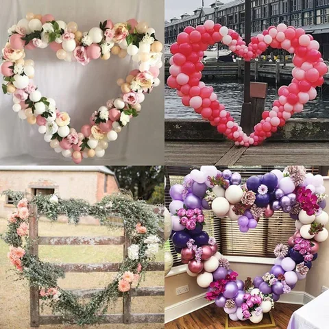 150cm Plastic Heart Shape Balloon Arch Stand DIY Balloons Ring Hoop Bow of Ballon for Wedding Birthday Party Decor Baby Shower
150cm Plastic Heart Shape Balloon Arch Stand DIY Balloons Ring Hoop Bow of Ballon for Wedding Birthday Party Decor Baby Shower