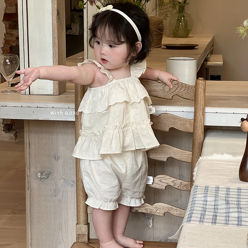 SeasonSea Baby Set for 0-2Y Babies Comfortable Kids Breathable Loungewear Spring Summer Pure Cotton Suit Plain Toddler Set
SeasonSea Baby Set for 0-2Y Babies Comfortable Kids Breathable Loungewear Spring Summer Pure Cotton Suit Plain Toddler Set