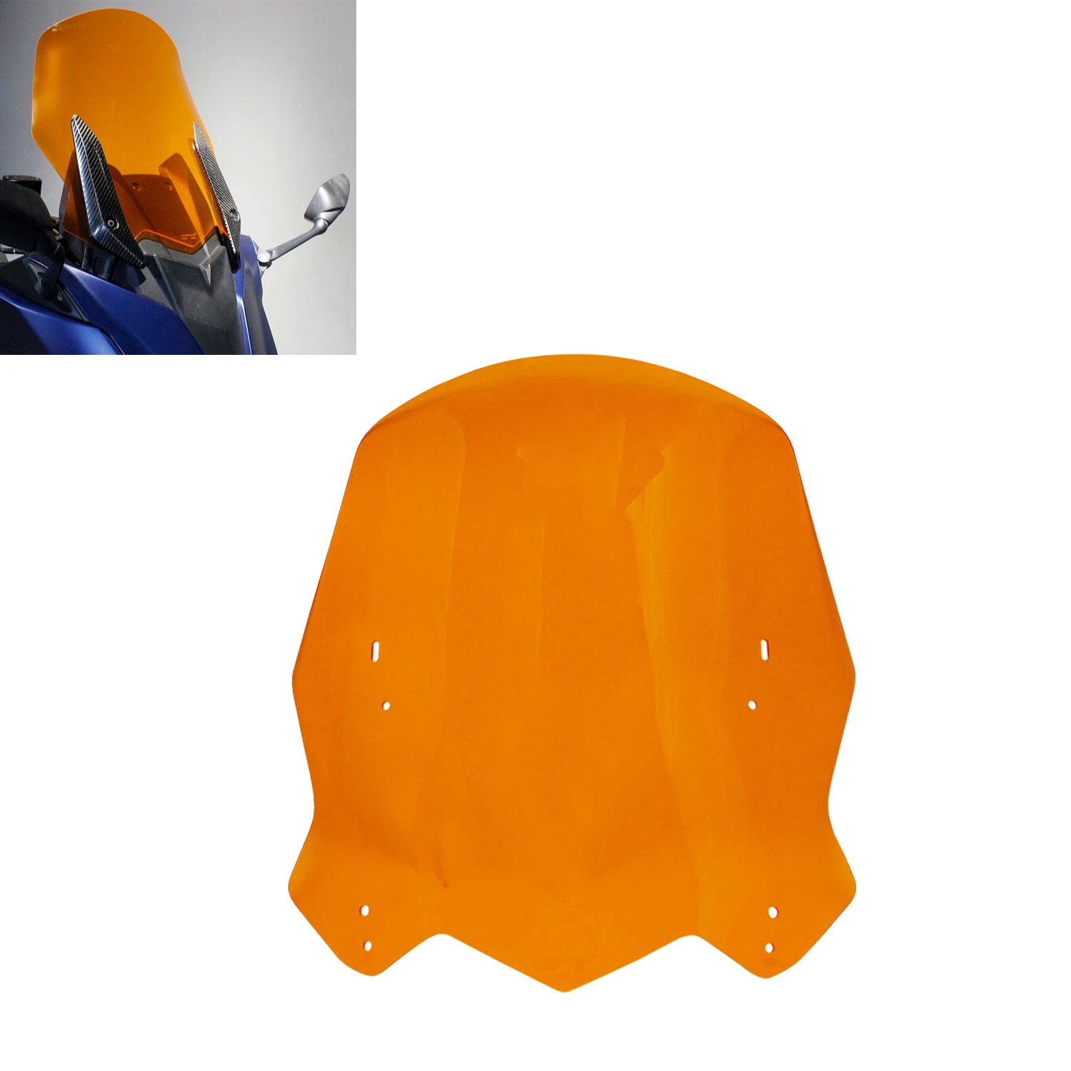 Motorcycle Front Orange Fairing Windshield Windscreen Wind Deflector Fit For Yamaha T-MAX TMAX 530 2017-2020
Motorcycle Front Orange Fairing Windshield Windscreen Wind Deflector Fit For Yamaha T-MAX TMAX 530 2017-2020