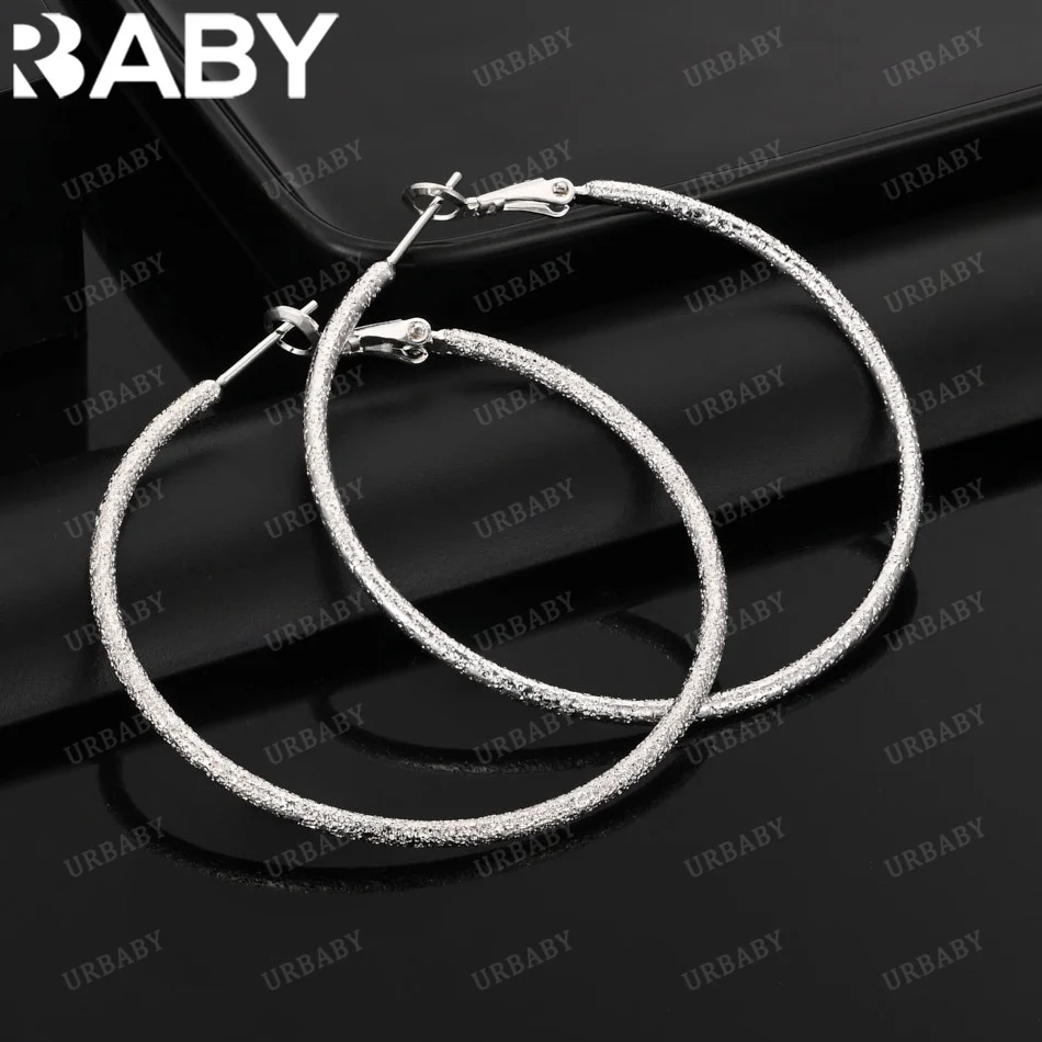 URBABY серьги из стерлингового серебра 925 пробы, круглые серьги с большим крючком, модный дизайн, красивые женские ювелирные изделия высшего качества, женские подарки
URBABY серьги из стерлингового серебра 925 пробы, круглые серьги с большим крючком, модный дизайн, красивые женские ювелирные изделия высшего качества, женские подарки