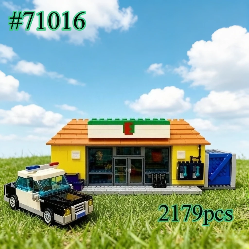 An Animated Supermarket 71016 Building Blocks Sets Compatible with Legoed Particles Suitable for Christmas Gifts 2179pcs
An Animated Supermarket 71016 Building Blocks Sets Compatible with Legoed Particles Suitable for Christmas Gifts 2179pcs