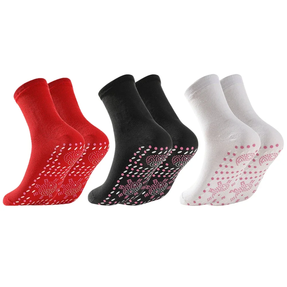 1 Pair Self-Heating Shaping Socks Pain Relief Whole Foot Thermal Socks Tourmaline Cold-Resistant for Men Women Outdoor
1 Pair Self-Heating Shaping Socks Pain Relief Whole Foot Thermal Socks Tourmaline Cold-Resistant for Men Women Outdoor