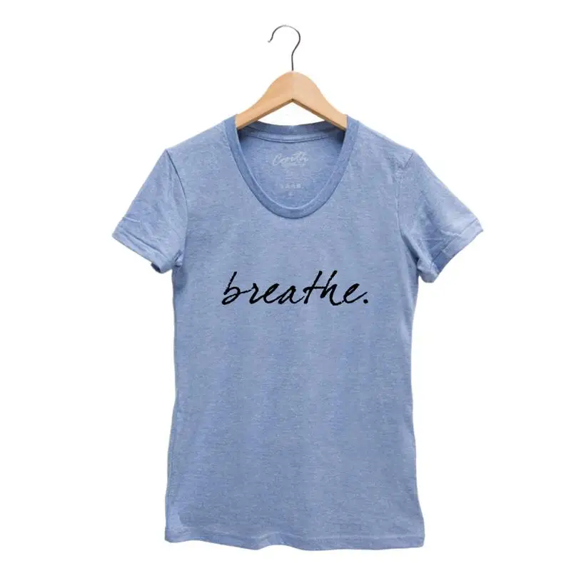 Футболка для йоги Breathe, женская юношеская забавная футболка Tri Blend, милая женская одежда, облегающая
Футболка для йоги Breathe, женская юношеская забавная футболка Tri Blend, милая женская одежда, облегающая