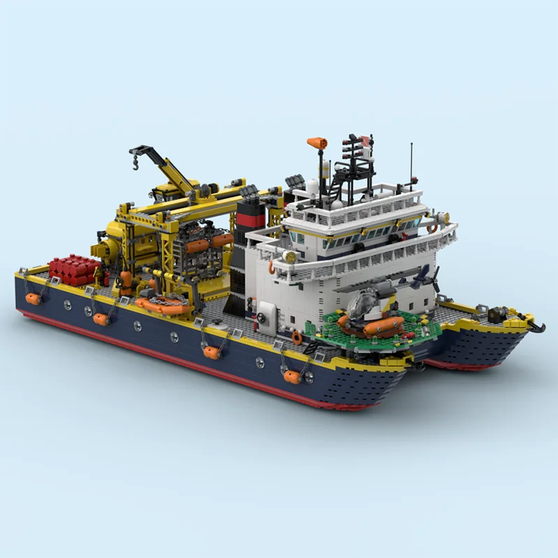 8200 шт. MOC город глубоководное Катамаран исследовательское сосуд модель DIY творческие идеи технология детская игрушка сборка головоломка подарок на день рождения
8200 шт. MOC город глубоководное Катамаран исследовательское сосуд модель DIY творческие идеи технология детская игрушка сборка головоломка подарок на день рождения