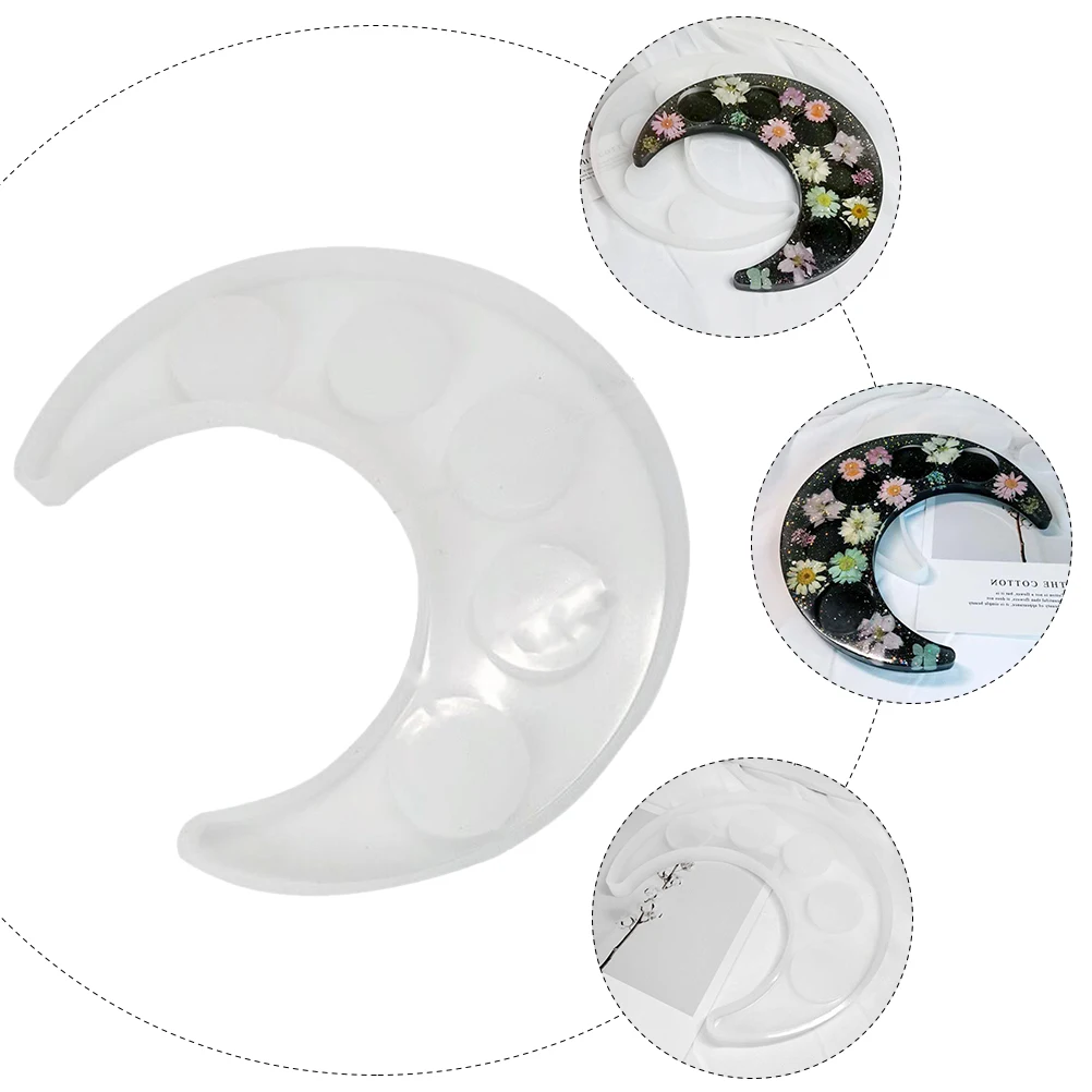 Moon Shape Coaster Mold Mould Silicone DIY Coaster Mold Crescent Resin Art Smooth Surface Hold Jewelry Crafts
Moon Shape Coaster Mold Mould Silicone DIY Coaster Mold Crescent Resin Art Smooth Surface Hold Jewelry Crafts