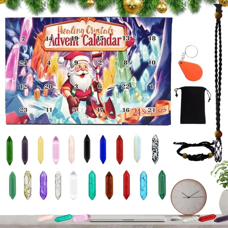 Advent Calendar 2024 Crystals 24 Days Countdown Calendar Gemstone Advent Calendar For Crystal Lovers Crystals Necklace Countdown
Advent Calendar 2024 Crystals 24 Days Countdown Calendar Gemstone Advent Calendar For Crystal Lovers Crystals Necklace Countdown