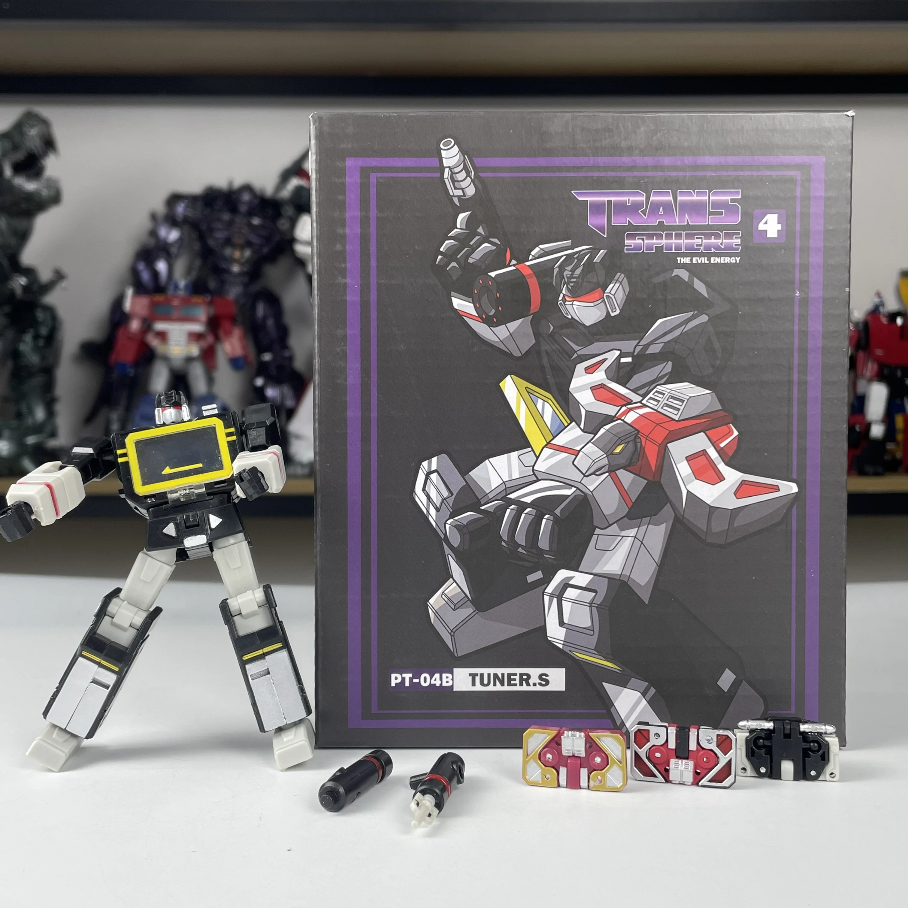 В наличии PT-04 Черная Soundwave PT04B Трансформационная лента G1 Mini Pocket War KO DX9 Фигурка Робот Игрушки Рождественский подарок для детей
В наличии PT-04 Черная Soundwave PT04B Трансформационная лента G1 Mini Pocket War KO DX9 Фигурка Робот Игрушки Рождественский подарок для детей