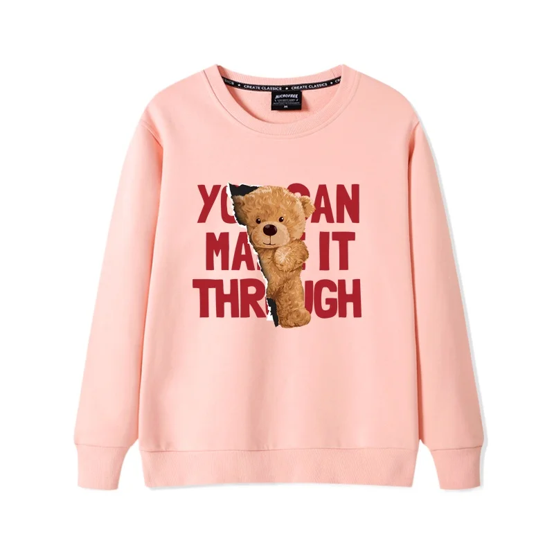 Teddy Bear Women's Top Women's Round Neck Hoodie Couple Hoodie Couple Loose Casual Top RoundNeck Hoodie Fashion Cute Little Bear
Teddy Bear Women's Top Women's Round Neck Hoodie Couple Hoodie Couple Loose Casual Top RoundNeck Hoodie Fashion Cute Little Bear