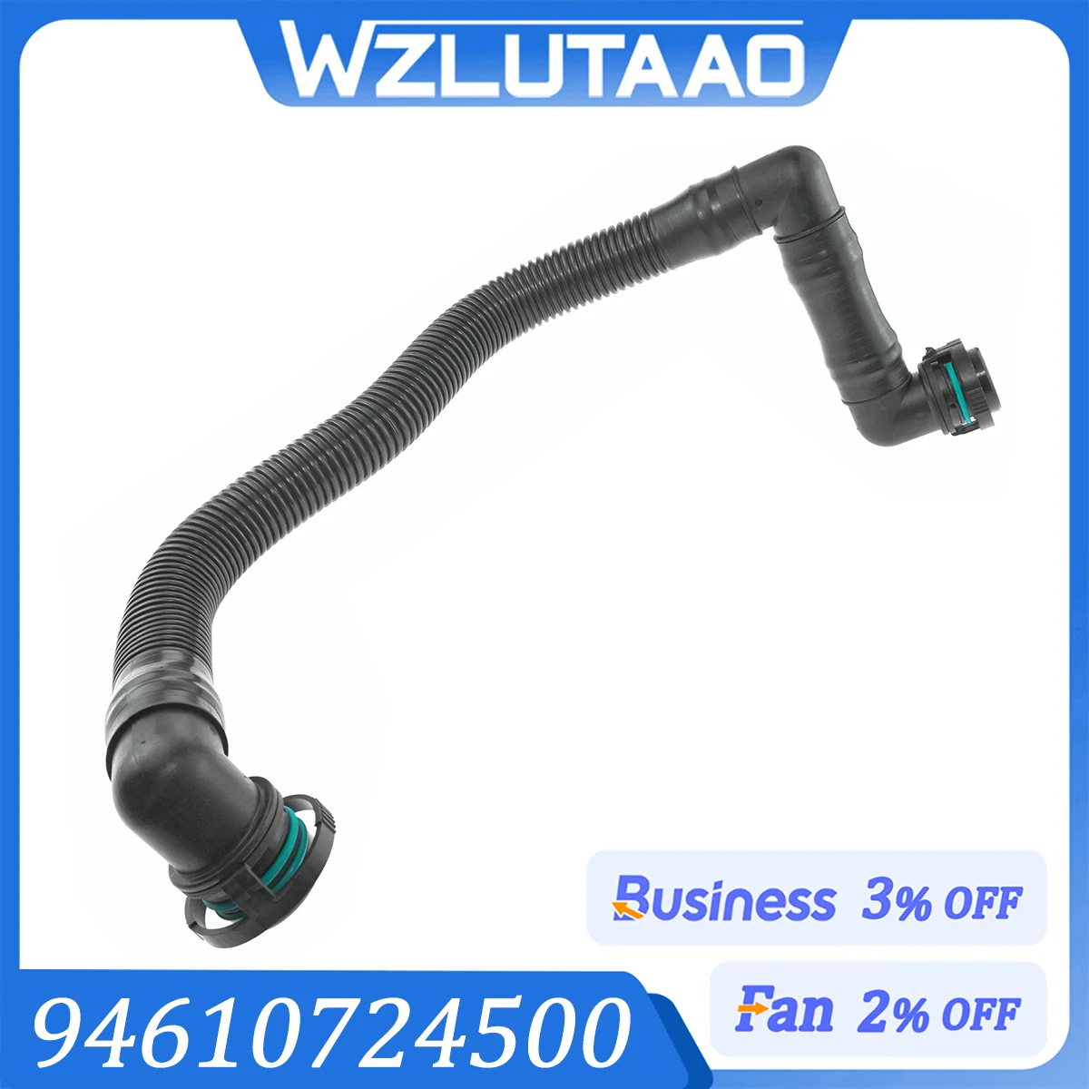 94610724500 Crankcase Ventilation Pipe Exhaust Pipe Breather Line Fits for Porsche Panamera 970 97 2010-2016 3.6L
94610724500 Crankcase Ventilation Pipe Exhaust Pipe Breather Line Fits for Porsche Panamera 970 97 2010-2016 3.6L