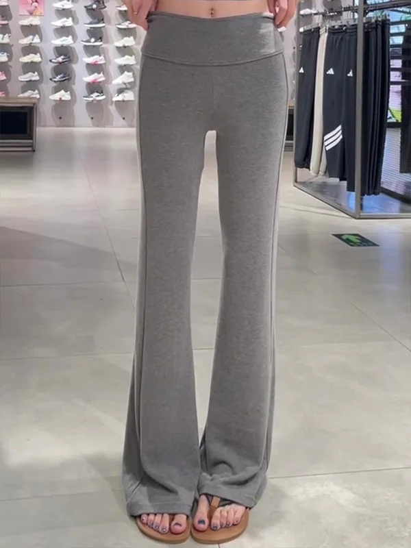 Высококачественные мягкие удобные брюки для йоги, осенний сезон, повседневная юбка трапециевидной формы из смеси хлопка с высокой талией, растягивающаяся средняя юбка
Высококачественные мягкие удобные брюки для йоги, осенний сезон, повседневная юбка трапециевидной формы из смеси хлопка с высокой талией, растягивающаяся средняя юбка