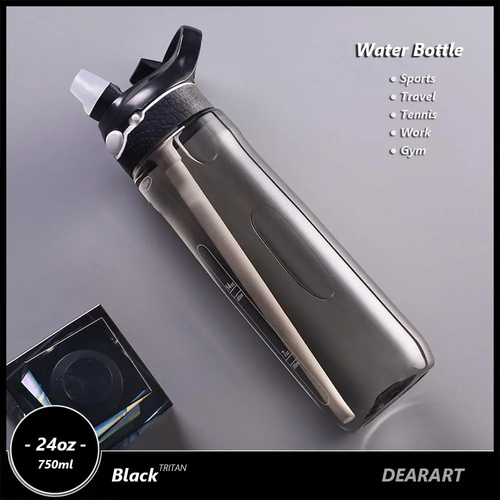 750ml Portable Sports Water Bottle With Straw For Camping Hiking Outdoor Plastic Transparent BPA Free Bottle For Men Drinkware
750ml Portable Sports Water Bottle With Straw For Camping Hiking Outdoor Plastic Transparent BPA Free Bottle For Men Drinkware