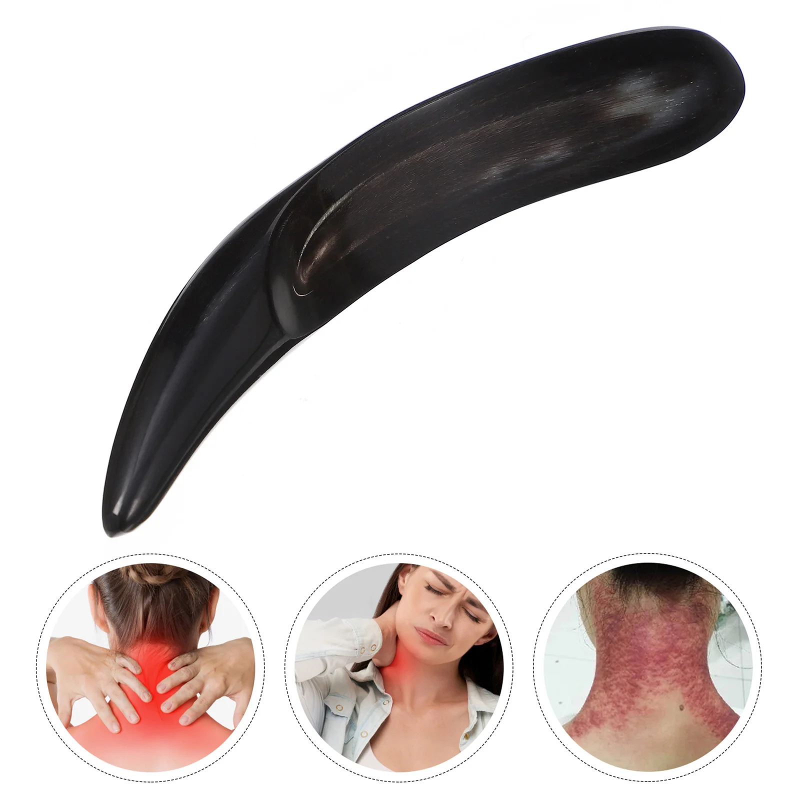 Buffalo Horn Massage Stick Scraping Tool for Guasha Acupuncture Body Massager Lightweight Portable Pain Relief Blood Circulation
Buffalo Horn Massage Stick Scraping Tool for Guasha Acupuncture Body Massager Lightweight Portable Pain Relief Blood Circulation