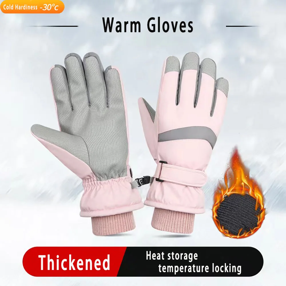 1Pair Ski Gloves Waterproof &Windproof-Thickened Warm&Snowboard&Touch Screen&Cycling&Workout&Outdoor Winter Gloves for Men&Women
1Pair Ski Gloves Waterproof &Windproof-Thickened Warm&Snowboard&Touch Screen&Cycling&Workout&Outdoor Winter Gloves for Men&Women