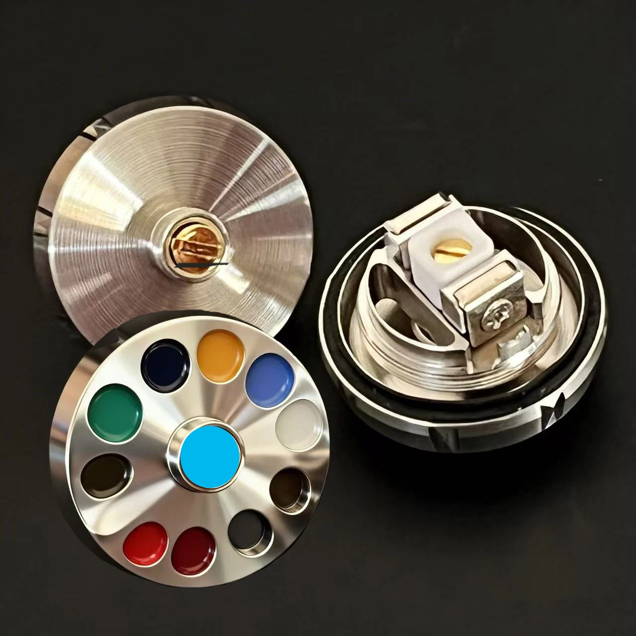 Художественные принадлежности ZZEUS: Палитра-шаблон, 2 типа (спиральный, X-образный, нитевидный, сетчатый, II), с металлическим основанием, винтовыми креплениями, O-образными кольцами, аксессуары для дека.
Художественные принадлежности ZZEUS: Палитра-шаблон, 2 типа (спиральный, X-образный, нитевидный, сетчатый, II), с металлическим основанием, винтовыми креплениями, O-образными кольцами, аксессуары для дека.