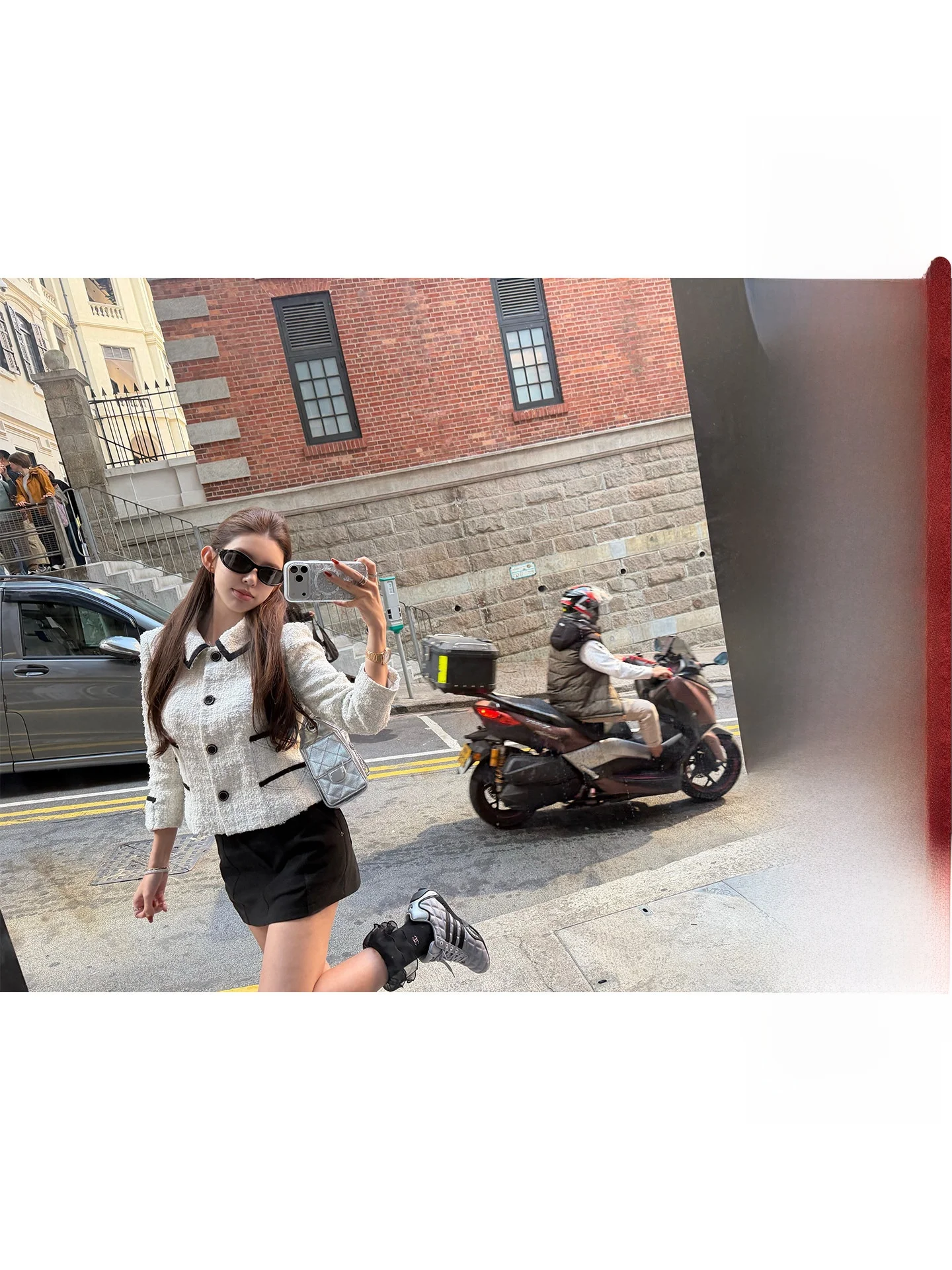 Женская весенняя куртка Good Morning Fan Fan Austin в винтажном стиле, цветная, с воротником-стойкой, из твида, малого размера, в стиле французского шика
Женская весенняя куртка Good Morning Fan Fan Austin в винтажном стиле, цветная, с воротником-стойкой, из твида, малого размера, в стиле французского шика