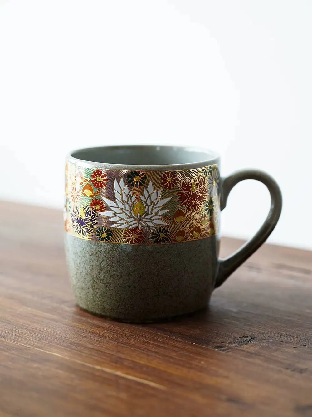 In Stock Japanese Imported Kutani Ware Gold Flower Mug Ceramic Water Tea Cup
In Stock Japanese Imported Kutani Ware Gold Flower Mug Ceramic Water Tea Cup