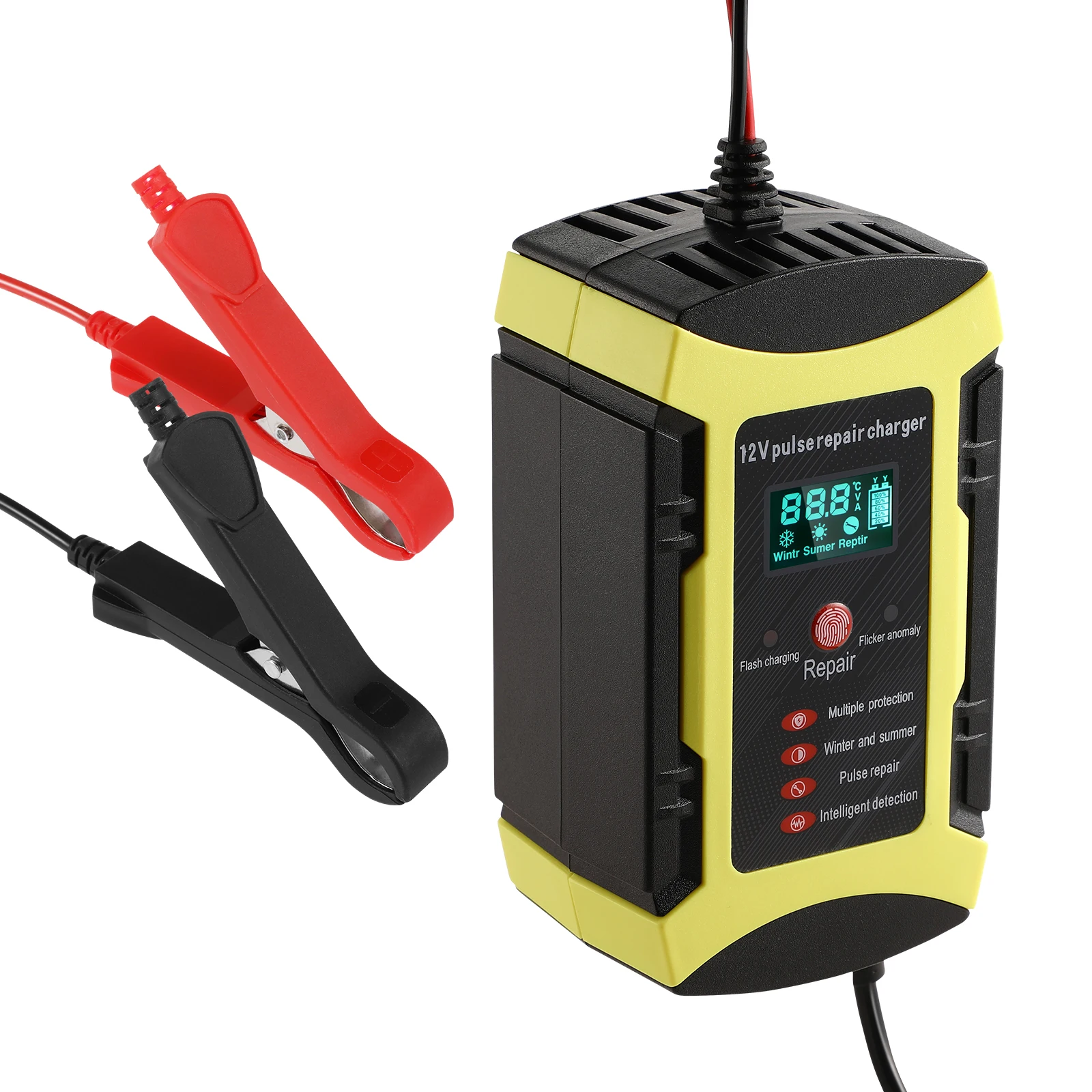 12V6A Car Yellow Color Multiple Devices Lighter Adapter Smart Auto Maintainer Motorcycle
12V6A Car Yellow Color Multiple Devices Lighter Adapter Smart Auto Maintainer Motorcycle