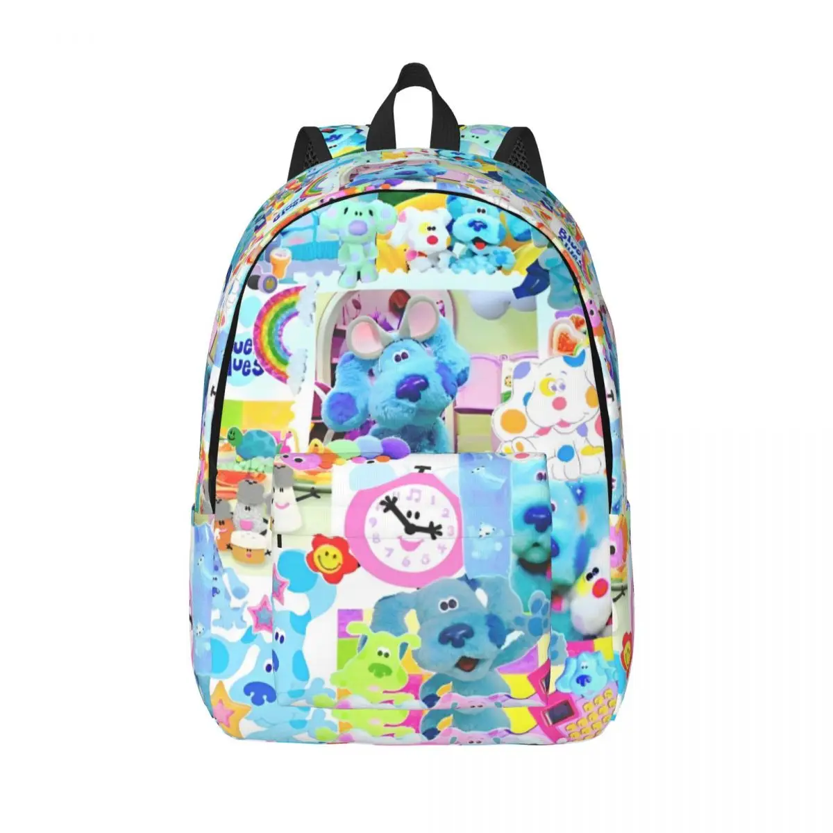 Blue's Clues Blue Dog Cartoon Backpack for Men Women Fashion High School Work Daypack College Shoulder Bag with Pocket
Blue's Clues Blue Dog Cartoon Backpack for Men Women Fashion High School Work Daypack College Shoulder Bag with Pocket