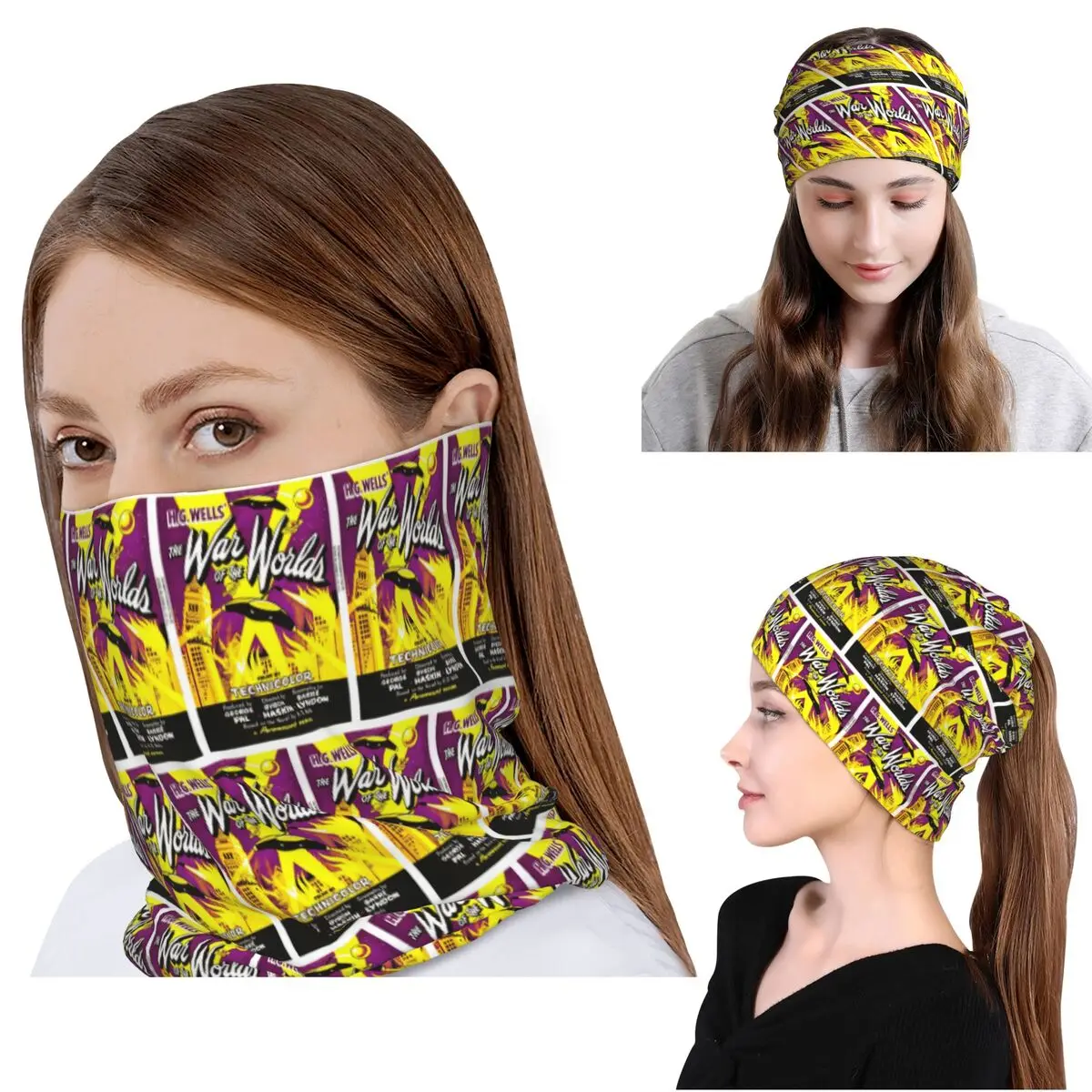 War Of The Worlds Bandana Neck Cover Mask Scarf Warm Cycling Scarf Beanies Hat Unisex Adult Winter
War Of The Worlds Bandana Neck Cover Mask Scarf Warm Cycling Scarf Beanies Hat Unisex Adult Winter