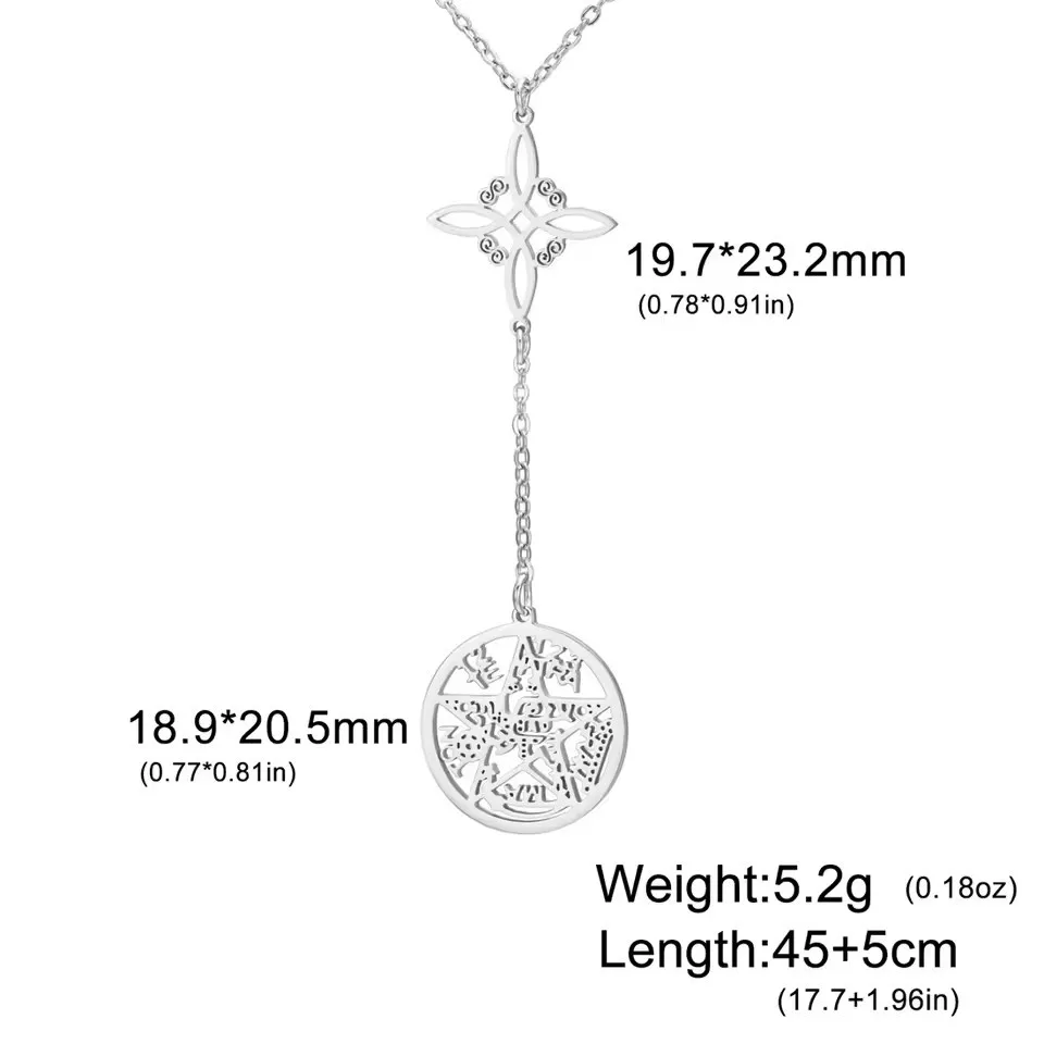 KITYKISS Women's Mystical Witch Theme Quadruple Pendant Necklace, Purifying Energy Jewelry, Ideal Memorial Gift
KITYKISS Women's Mystical Witch Theme Quadruple Pendant Necklace, Purifying Energy Jewelry, Ideal Memorial Gift