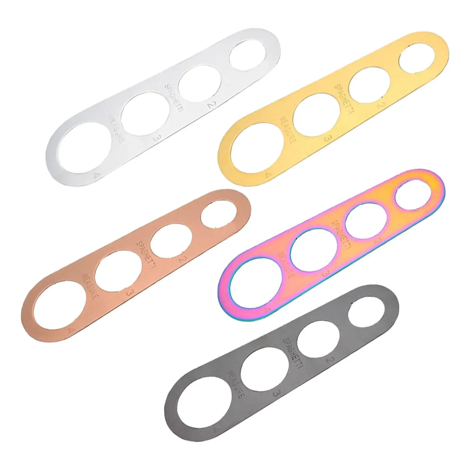 Stainless Steel Spaghetti Measurer Tool,Pasta Servings Measurer,4 Holes Cooking Pasta Ruler,Spaghetti Ruler Noodles Measure
Stainless Steel Spaghetti Measurer Tool,Pasta Servings Measurer,4 Holes Cooking Pasta Ruler,Spaghetti Ruler Noodles Measure