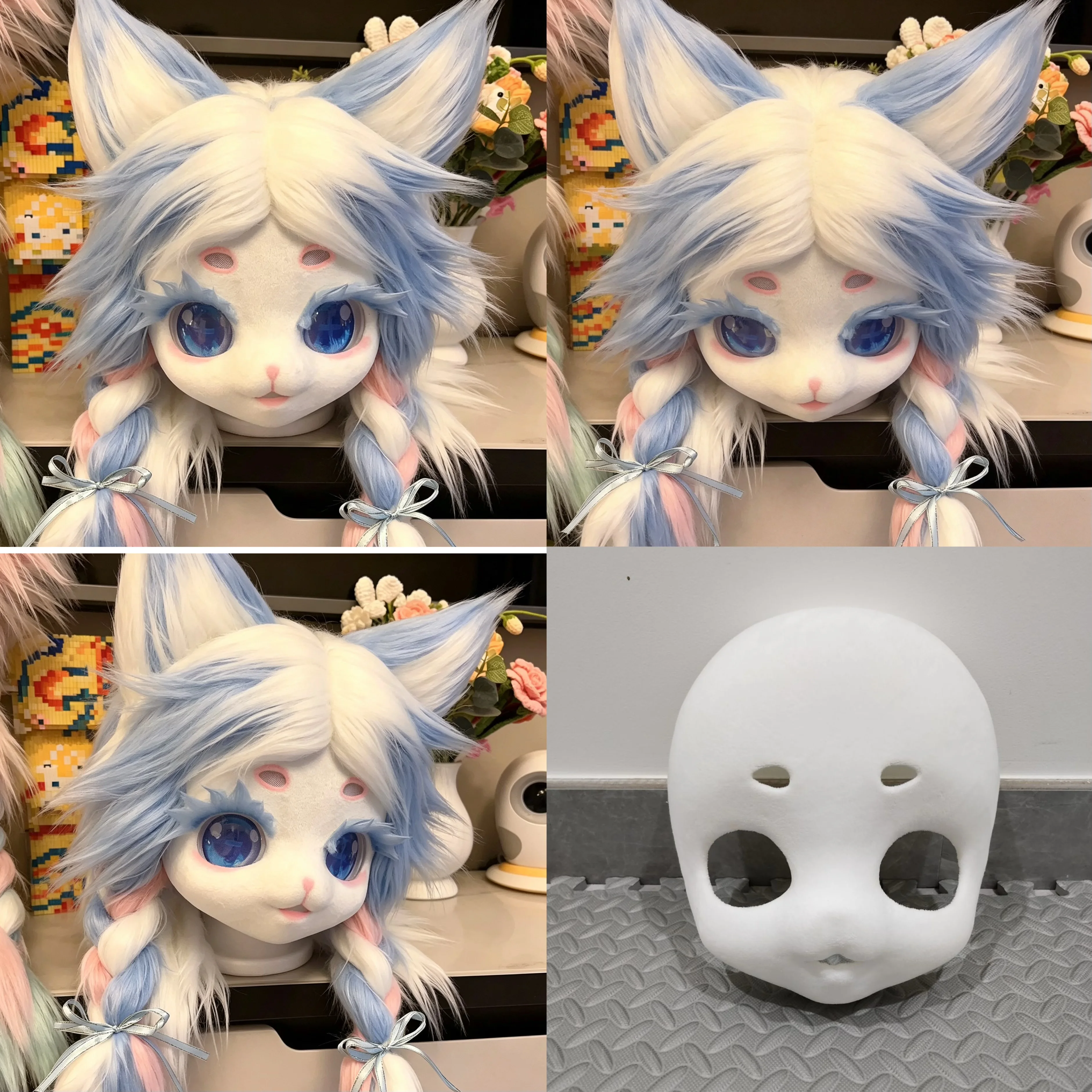 (Lining Fleece )kigurumi Base Mask Animal Suit Skull Beast Head Beginner Cute New Furry Customization
(Lining Fleece )kigurumi Base Mask Animal Suit Skull Beast Head Beginner Cute New Furry Customization