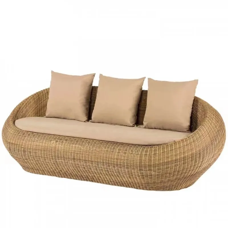 Outdoor sofa courtyard terrace rattan chair three-piece set coffee table circular garden leisure rattan furniture comb
Outdoor sofa courtyard terrace rattan chair three-piece set coffee table circular garden leisure rattan furniture comb