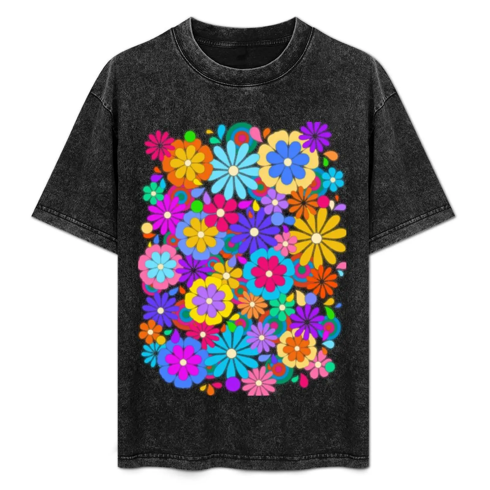 Colorful Flower Art T-Shirt Long Lasting Casual T-Shirt
Colorful Flower Art T-Shirt Long Lasting Casual T-Shirt