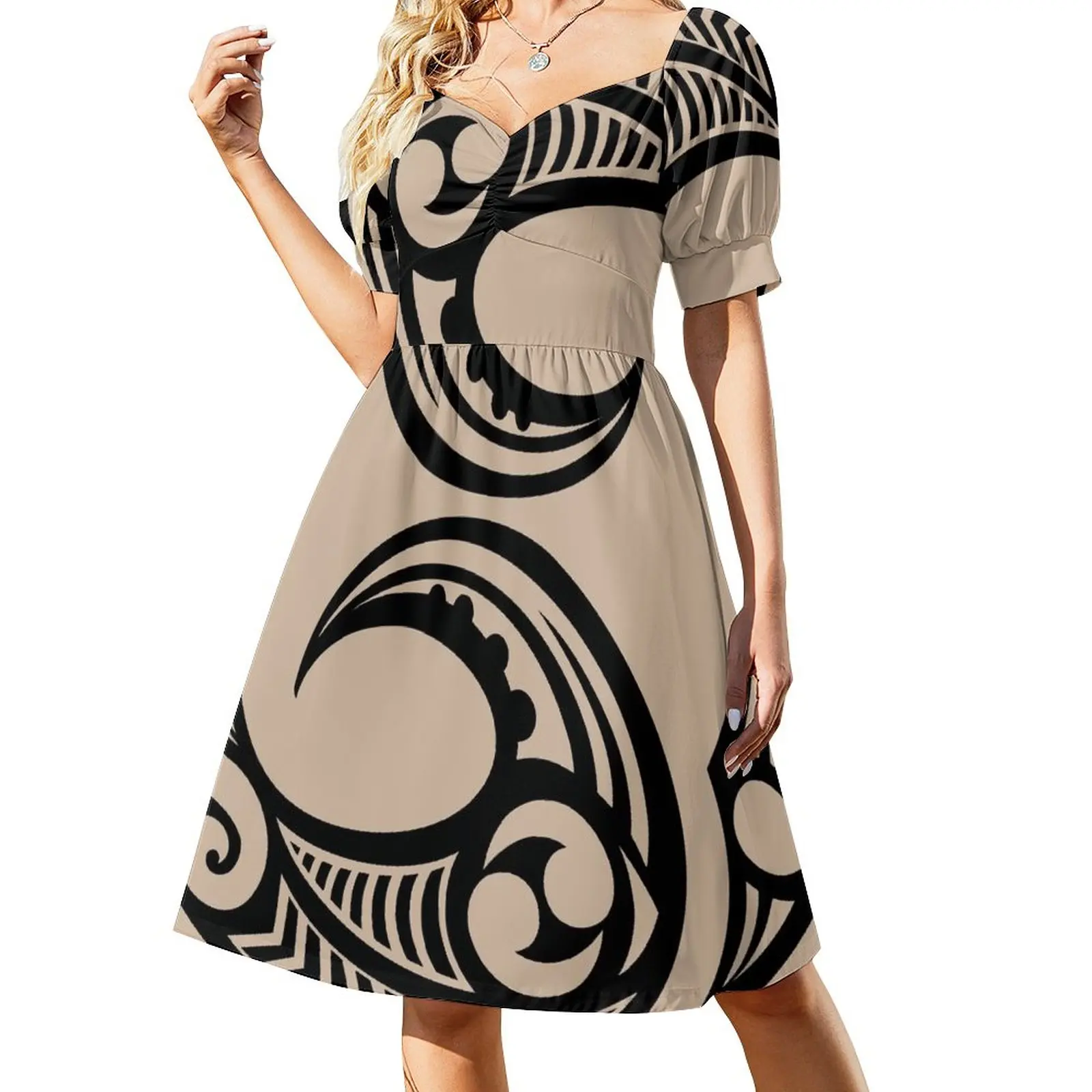 Maori Carving, Koru spiral design Sleeveless Dress Woman dresses dresses women summer 2023 chic and elegant woman dress
Maori Carving, Koru spiral design Sleeveless Dress Woman dresses dresses women summer 2023 chic and elegant woman dress