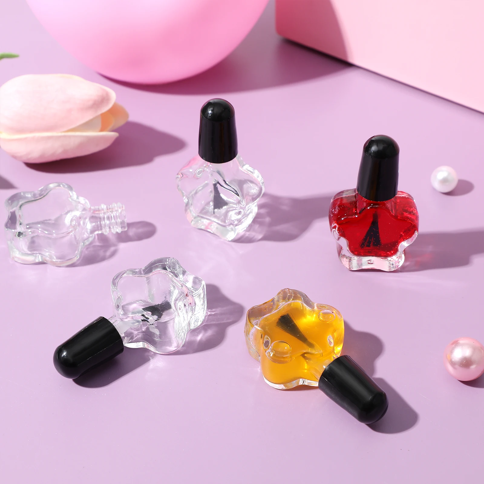 10pcs 5ml Pentagonal Empty Nail Polish Bottles Glass Containers Durable DIY Portable Nail Varnish Refill Packaging
10pcs 5ml Pentagonal Empty Nail Polish Bottles Glass Containers Durable DIY Portable Nail Varnish Refill Packaging