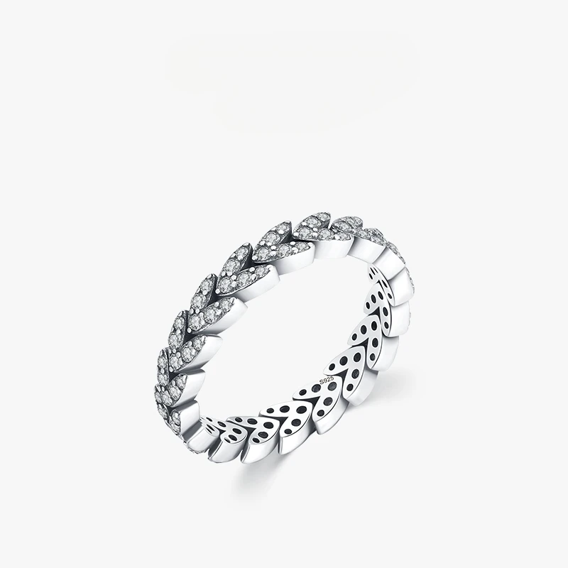 Dawn's Jewel S925 Sterling Silver Diamond Leaf Ring Women's Japanese Small Fresh Simple Fashion Elegant anillos
Dawn's Jewel S925 Sterling Silver Diamond Leaf Ring Women's Japanese Small Fresh Simple Fashion Elegant anillos