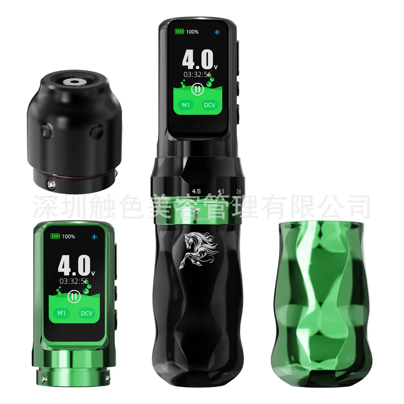 Longying Qingluan Adjustable stroke current meter Wireless tattoo pen all-in-one machine Hollow cup Mada machine
Longying Qingluan Adjustable stroke current meter Wireless tattoo pen all-in-one machine Hollow cup Mada machine