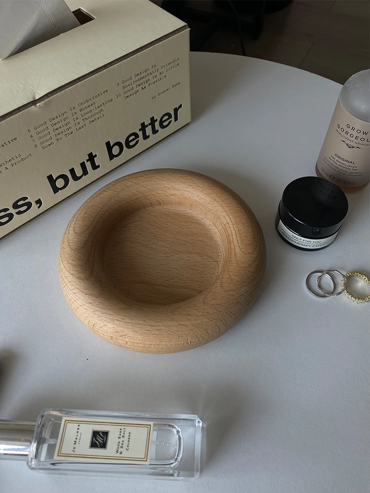 Nordic Retro Style Round Tray Creative Home Decor Photo Prop Living Room Table Top Wood Material Fruit Tray Jewelry Storage
Nordic Retro Style Round Tray Creative Home Decor Photo Prop Living Room Table Top Wood Material Fruit Tray Jewelry Storage