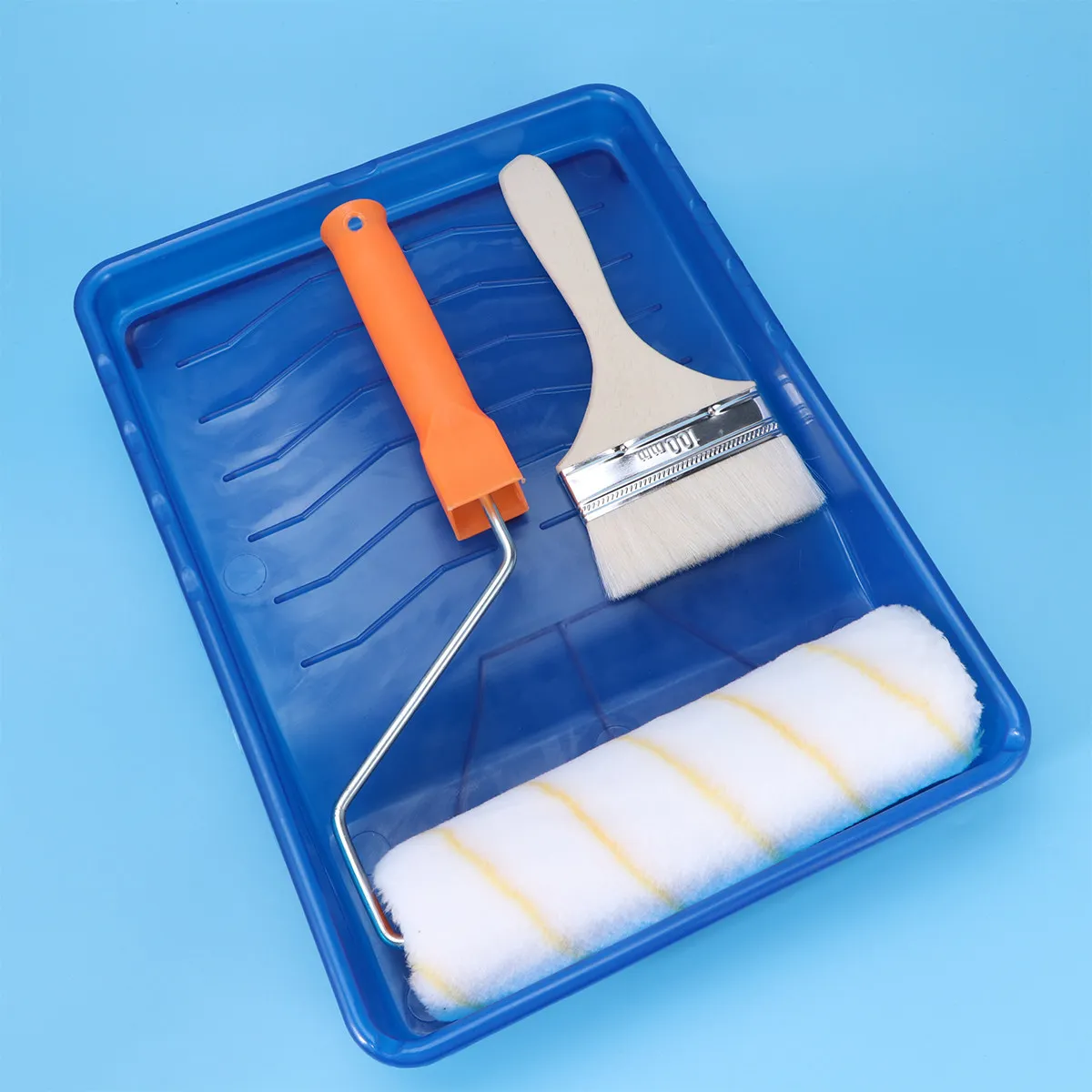 1Set Paint Brush Kit Required Just Pour and Paint Home Improvement Tool Roller Brush Kit
1Set Paint Brush Kit Required Just Pour and Paint Home Improvement Tool Roller Brush Kit