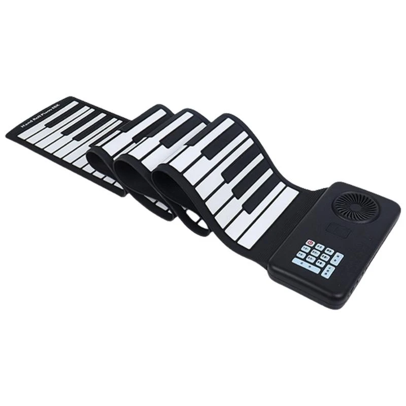 88 Keys Rolls up Piano Keyboard Portable Soft Silicone Electronic Piano Musical Instrument Foldable Electronic Piano
88 Keys Rolls up Piano Keyboard Portable Soft Silicone Electronic Piano Musical Instrument Foldable Electronic Piano
