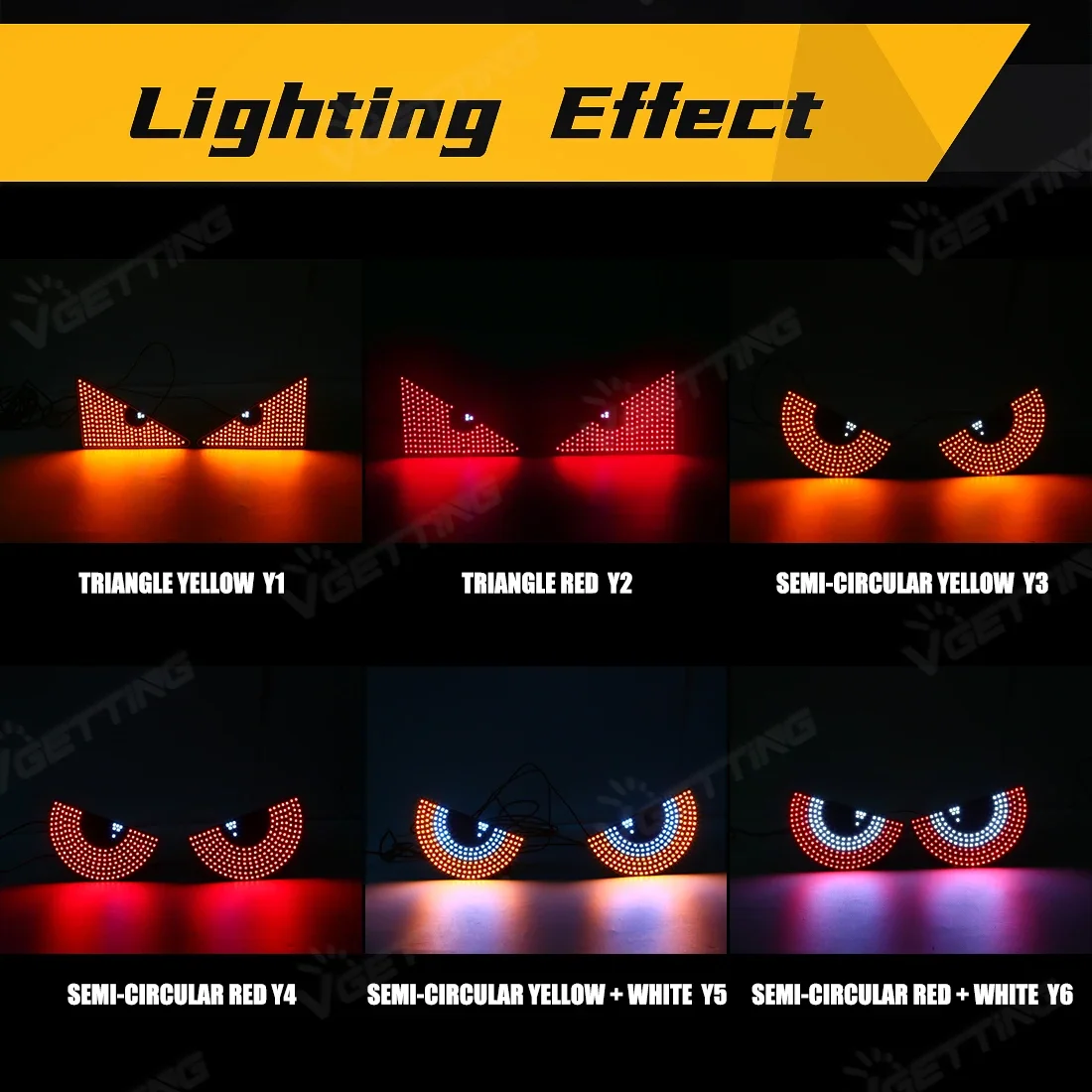 2pcs LED Devil's Eye License Plate Light For Universal Auto Motorcycle Truck Modified Decoration USB Rear Window Car Accessories
2pcs LED Devil's Eye License Plate Light For Universal Auto Motorcycle Truck Modified Decoration USB Rear Window Car Accessories