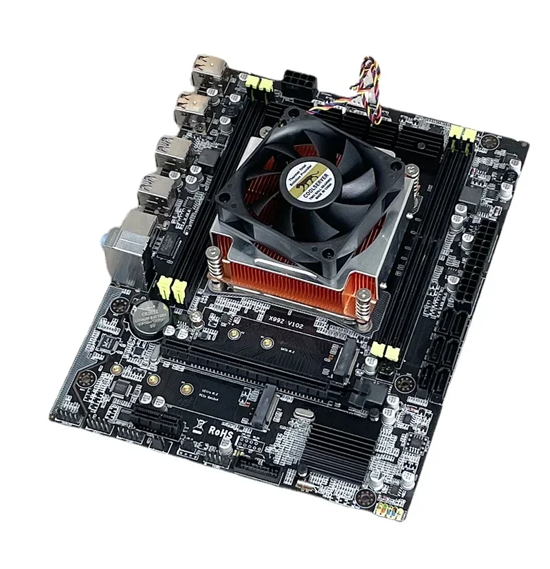X99Z V102 LGA2011 Gaming Motherboard for E5-2620v3 6C/12T CPU, 3.2GHz All-Core Turbo Overclocking Workstation Build
X99Z V102 LGA2011 Gaming Motherboard for E5-2620v3 6C/12T CPU, 3.2GHz All-Core Turbo Overclocking Workstation Build