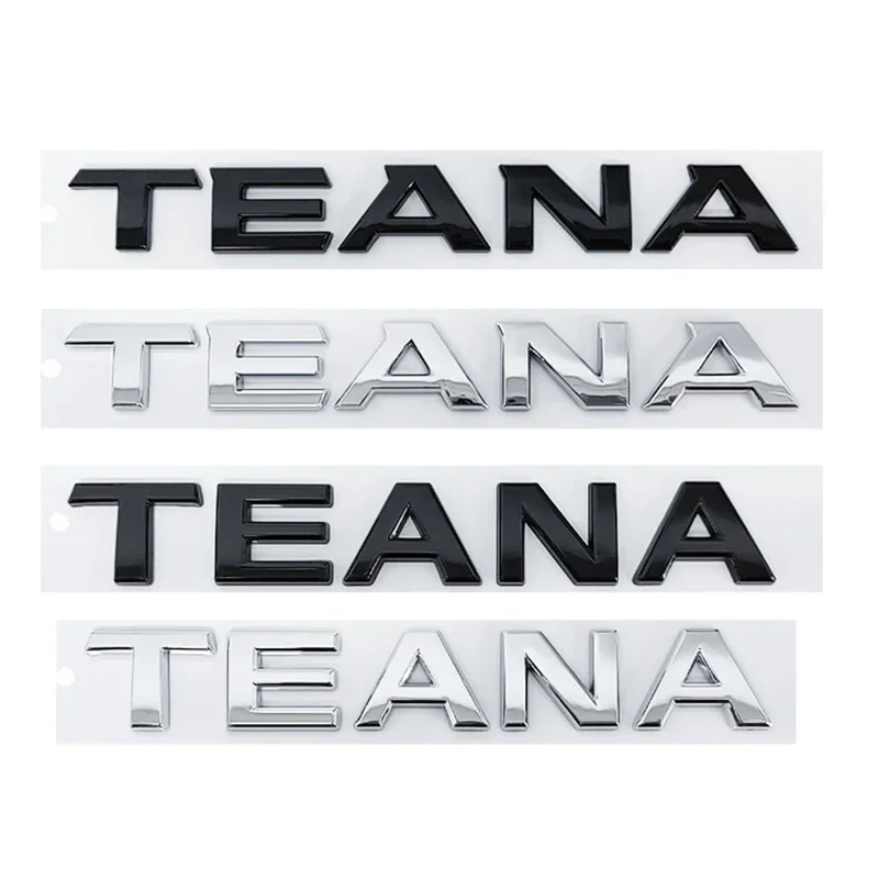 ABS Car Rear Trunk Body Side Emblem Letter Sticker for Nissan TEANA Badge Styling Modification Exterior Accessories
ABS Car Rear Trunk Body Side Emblem Letter Sticker for Nissan TEANA Badge Styling Modification Exterior Accessories