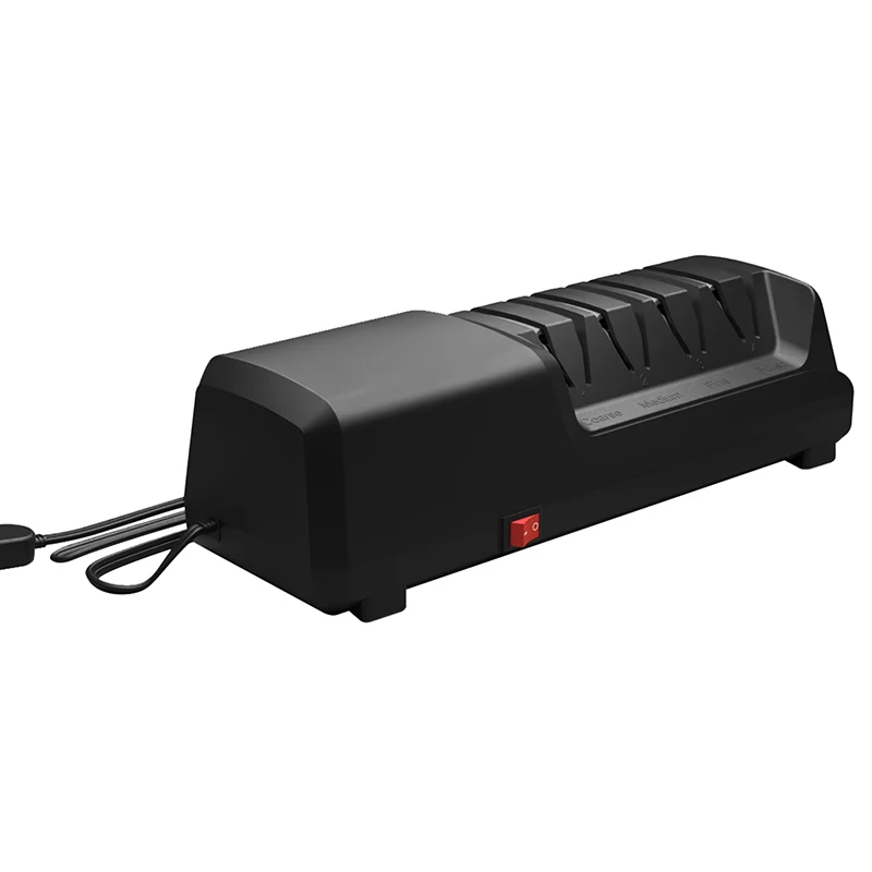 4-Stage Electric Knife Sharpener, Stainless Steel Kitchen Tool For Coarse/Medium/Fine/Polish, Fast Sharpening For All Knives Hot
4-Stage Electric Knife Sharpener, Stainless Steel Kitchen Tool For Coarse/Medium/Fine/Polish, Fast Sharpening For All Knives Hot