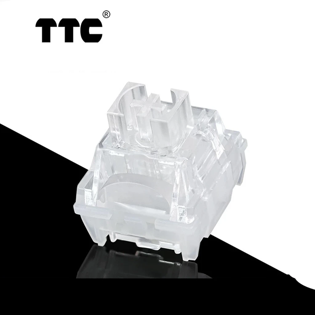 TTC Frozen V2 Switch Silent Linear 3 Pins 39g Switches Gaming Mechanical Keyboard RGB Keyboard Mute Switch AULA F75 AJAZZ AK820
TTC Frozen V2 Switch Silent Linear 3 Pins 39g Switches Gaming Mechanical Keyboard RGB Keyboard Mute Switch AULA F75 AJAZZ AK820