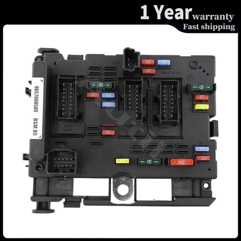 9657608580 BSM B5 Under Bonnet Fuse Box Relay Assembly for Peugeot 206 307 406 Citroen C3 C5 C8 Xsara Picasso Car Accessories
9657608580 BSM B5 Under Bonnet Fuse Box Relay Assembly for Peugeot 206 307 406 Citroen C3 C5 C8 Xsara Picasso Car Accessories