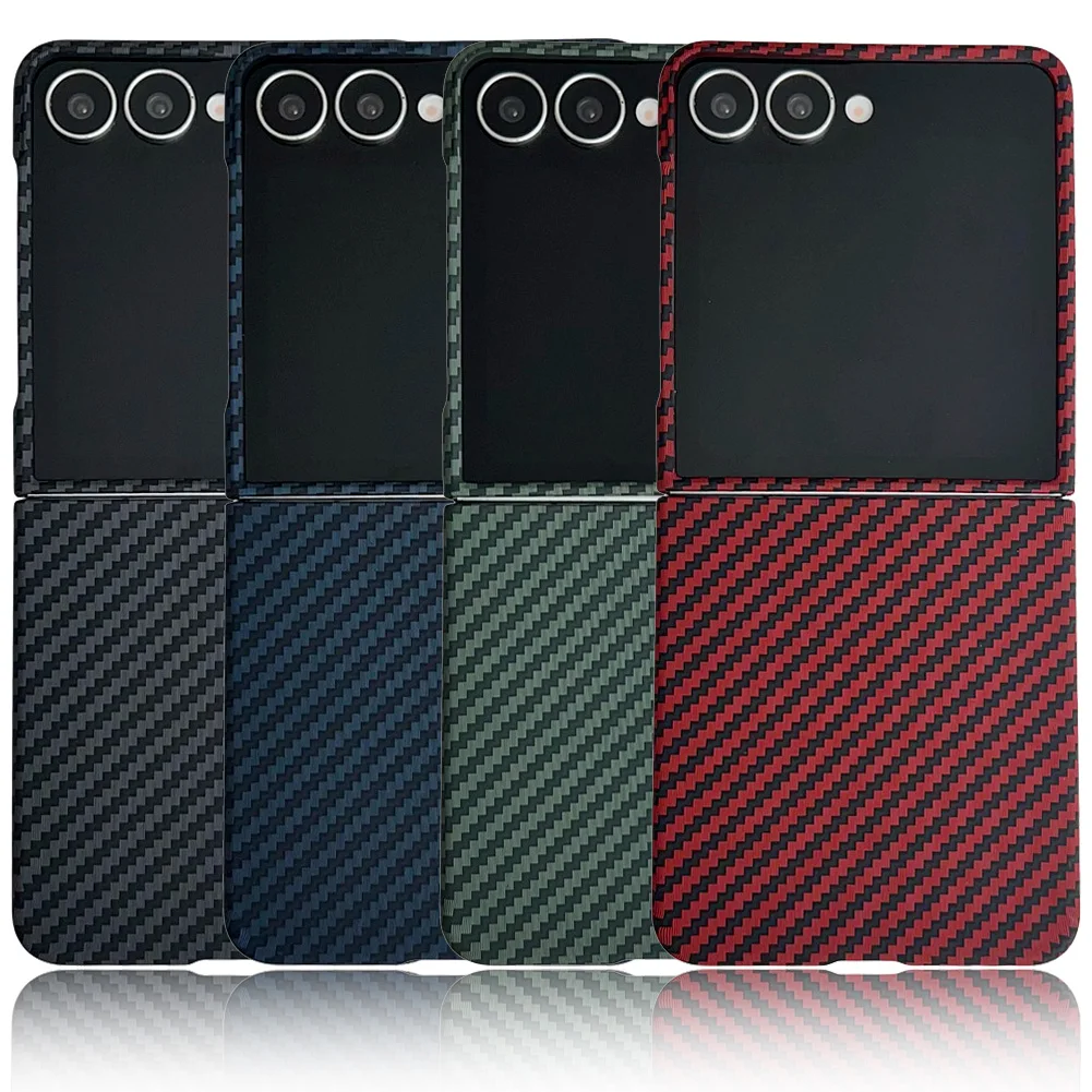 Жесткий чехол из углеродного волокна со встроенным магнитным кольцом для телефона Samsung Galaxy Z Flip 7, противоударная защитная задняя крышка для камеры 
Жесткий чехол из углеродного волокна со встроенным магнитным кольцом для телефона Samsung Galaxy Z Flip 7, противоударная защитная задняя крышка для камеры