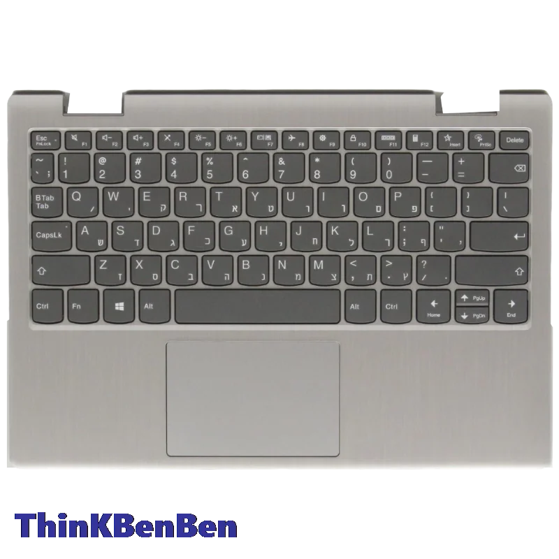 HB Hebrew Israel Platinum Grey Keyboard Upper Case Palmrest Shell Cover For Lenovo Ideapad Flex 3 11 11IGL05 11AGL05 5CB0Z51630
HB Hebrew Israel Platinum Grey Keyboard Upper Case Palmrest Shell Cover For Lenovo Ideapad Flex 3 11 11IGL05 11AGL05 5CB0Z51630