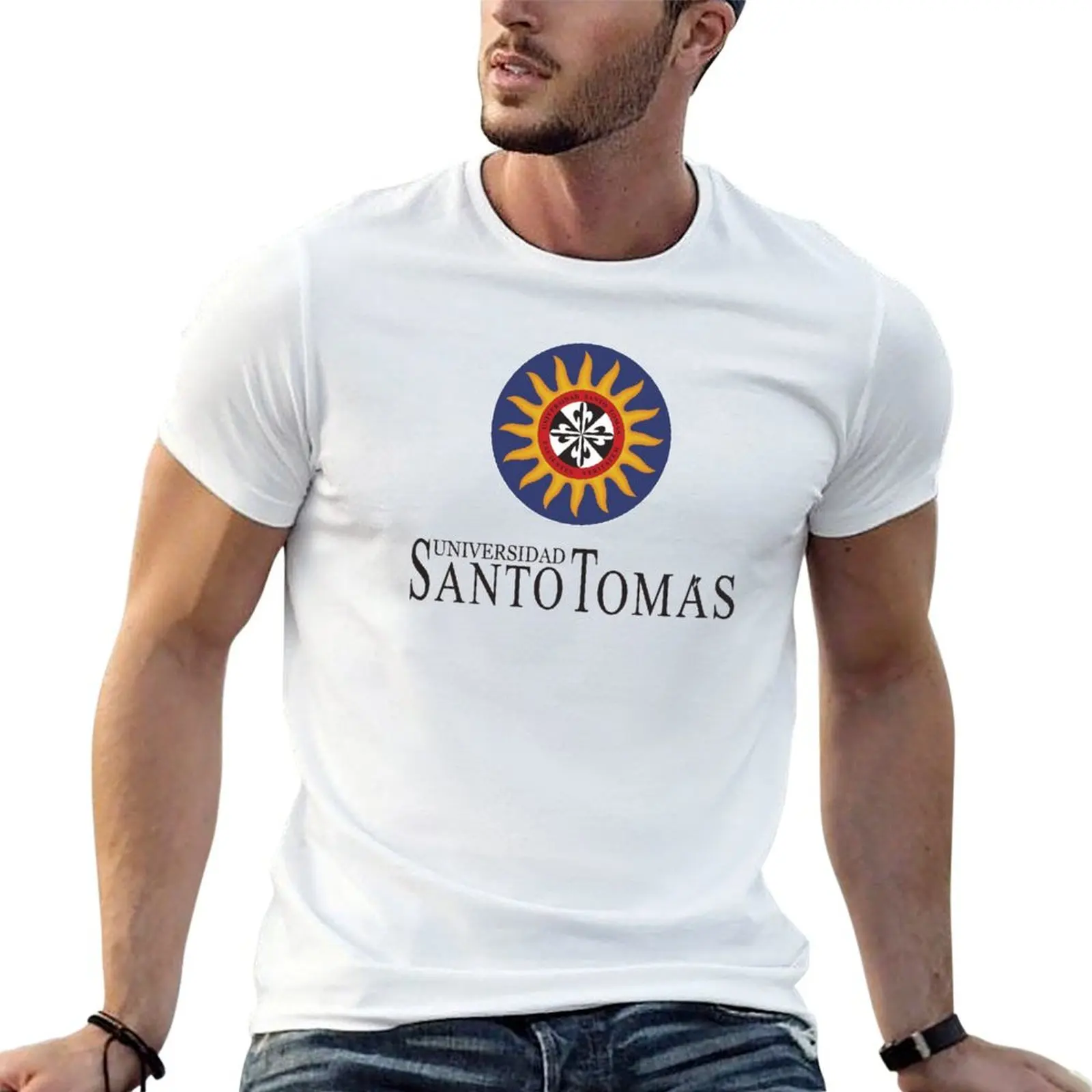 de la Santo Tomás T-Shirt men t shirt cotton 100% anime t shirts for man t shirt man luxury T-shirt
de la Santo Tomás T-Shirt men t shirt cotton 100% anime t shirts for man t shirt man luxury T-shirt