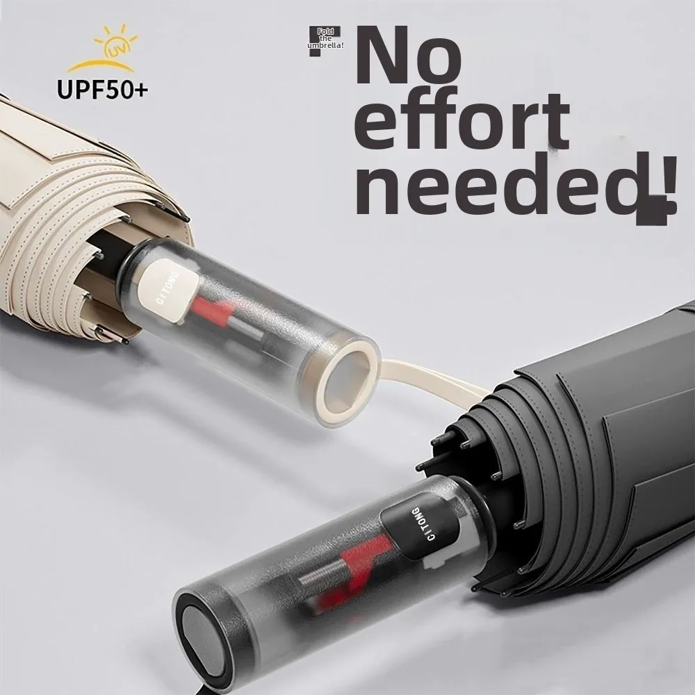 Transparent Mechanical Handle Windproof Fully Automatic Umbrella 20-Reinforced Frame Foldable Sun Shade Umbrella Sunprotection
Transparent Mechanical Handle Windproof Fully Automatic Umbrella 20-Reinforced Frame Foldable Sun Shade Umbrella Sunprotection