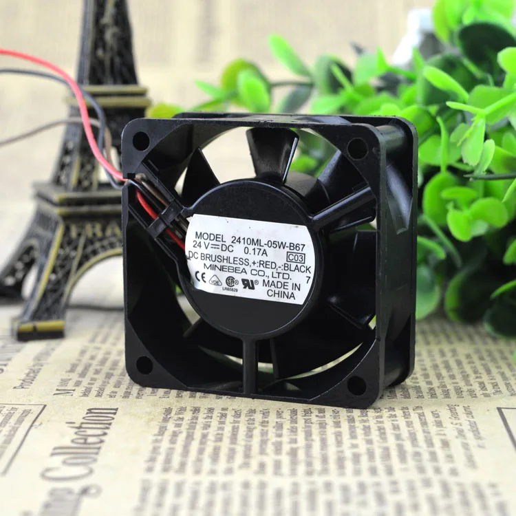 NEW ORIGINAL 2410ML-05W-B67 24V 0.17A 6025 60*60*25 mm COOLING FAN
NEW ORIGINAL 2410ML-05W-B67 24V 0.17A 6025 60*60*25 mm COOLING FAN