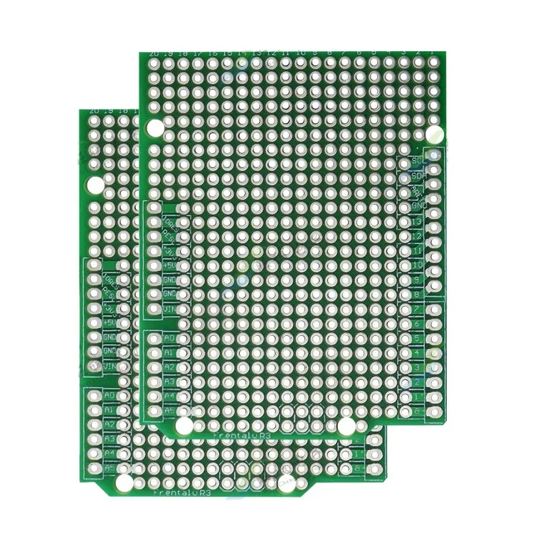 1 pcs Prototype PCB Board For Arduino UNO R3 ATMEGA328P Shield Board Breadboard Protoshield DIY FR4 2.54mm Pitch Thickness 1.6mm
1 pcs Prototype PCB Board For Arduino UNO R3 ATMEGA328P Shield Board Breadboard Protoshield DIY FR4 2.54mm Pitch Thickness 1.6mm