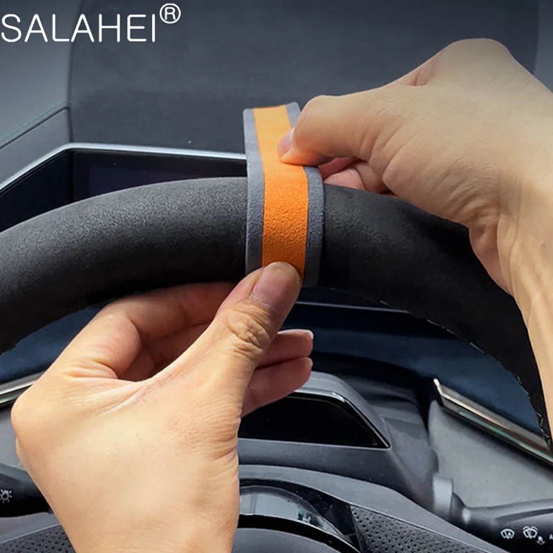 Alcantara Car Steering Wheel Top Centre Marker Stickers For Mercedes Benz W205 W204 W212 W213 W176 CLA W177 Interior Accessories
Alcantara Car Steering Wheel Top Centre Marker Stickers For Mercedes Benz W205 W204 W212 W213 W176 CLA W177 Interior Accessories