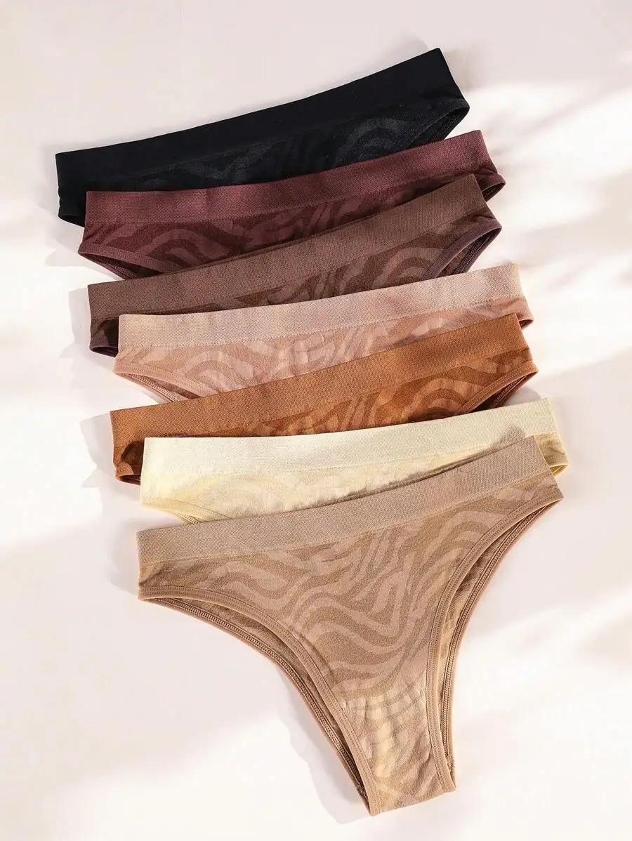 7 Pieces Seamless Womens Zebra Print Briefs Underwear
7 Pieces Seamless Womens Zebra Print Briefs Underwear