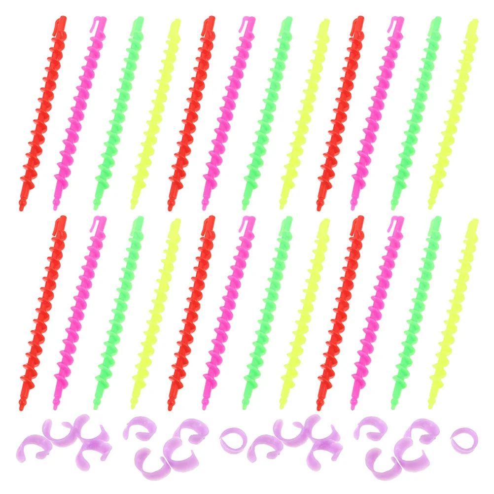 26 Pcs Spiral Curling Bar Flexible Perm Rods Women Hair Roller Screw Hollow Curlers Plastic for Rollers Short
26 Pcs Spiral Curling Bar Flexible Perm Rods Women Hair Roller Screw Hollow Curlers Plastic for Rollers Short